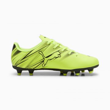 Puma Youth Attacanto Firm Ground Cleats - Solar Yellow